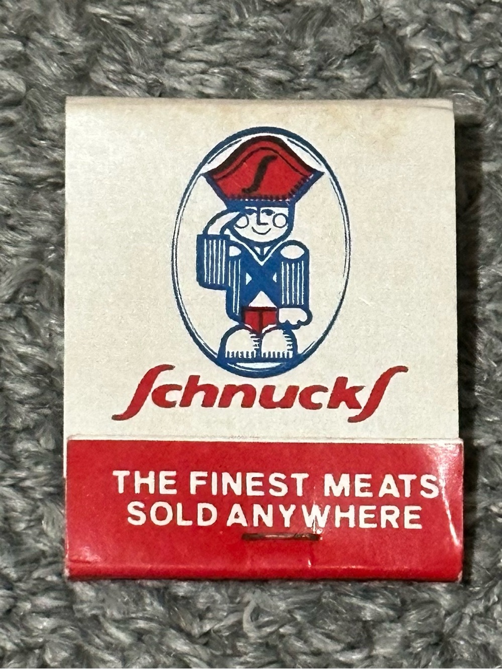 Vintage Matchbook Schnucks Grocery Store Nancy Anne Bakery Meats Friendliest